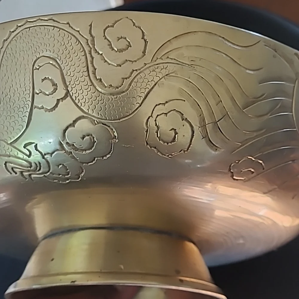 🐉Asian Dragon Heavy Brass Bowl